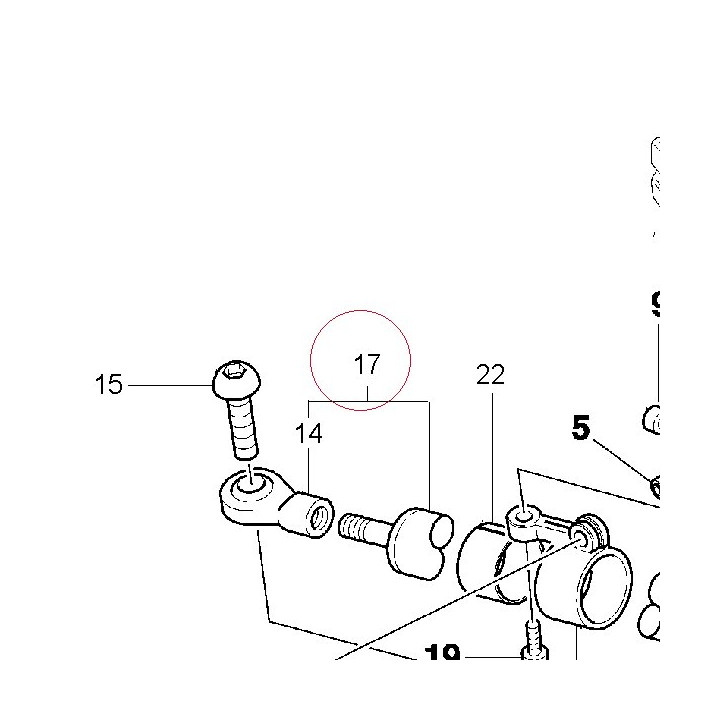 Steering damper 36440041A