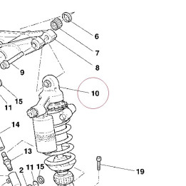 Shock absorber kit 36520542A