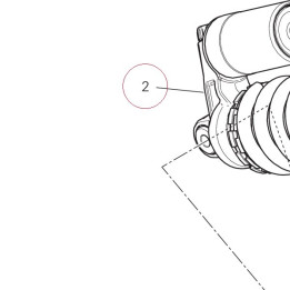Shock absorber rear Ohlins 36521831A