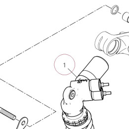 Shock absorber rear Ohlins 36521962A
