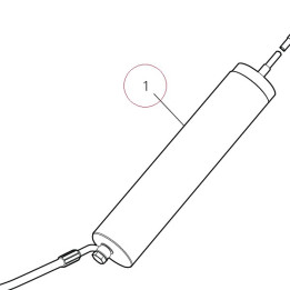 Rear shock absorber 36522007A