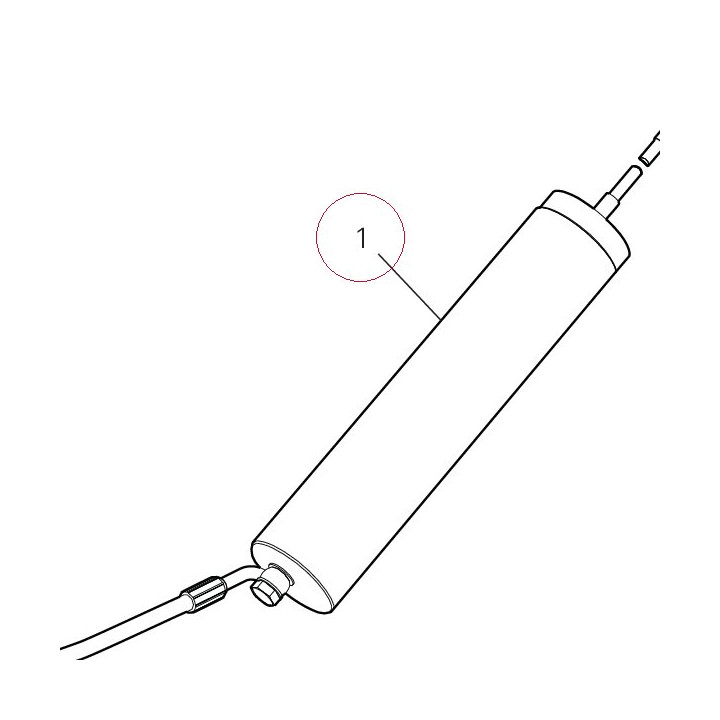 Rear shock absorber 36522007A