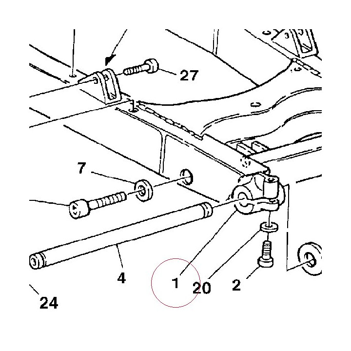 Swing arm 37010191A