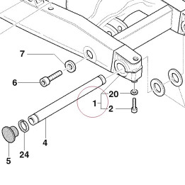 Swing arm 37010191B