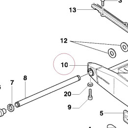 Swing arm 37010211C