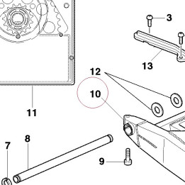 Swing arm 37010211D