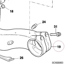 Swing arm 37010241A