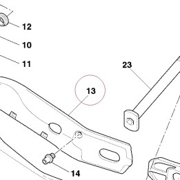 Swing arm 37010323A