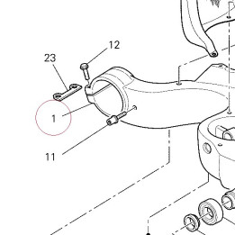 Swing arm 37010331D