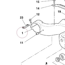 Swing arm 37010332B