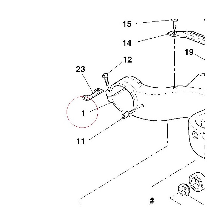 Swing arm 37010332B