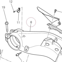 Swing arm 37010911BB