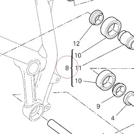 Swing arm 37020762C