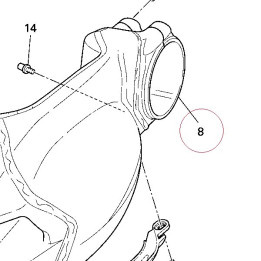 Complete swingarm 37020764C