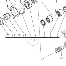 Rear swinging arm 37021372AA