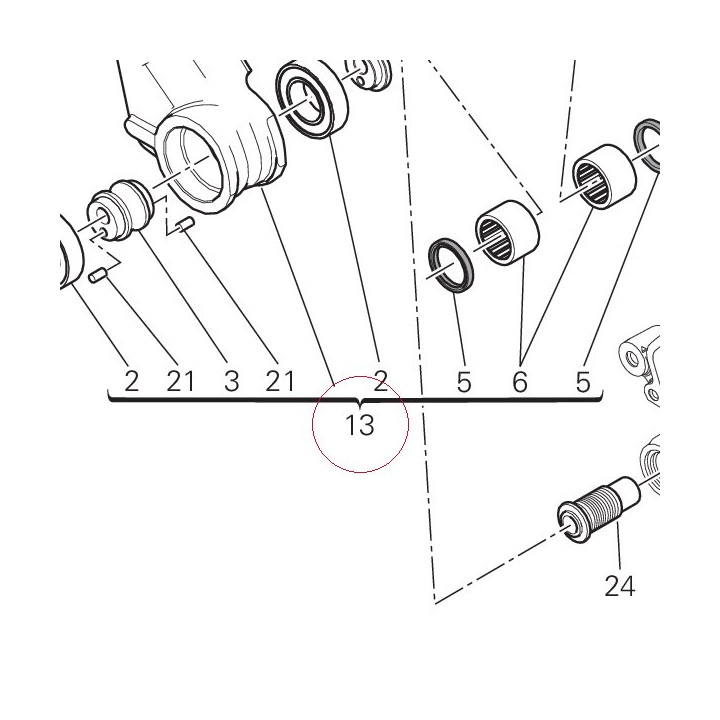 Rear swinging arm 37021372AA