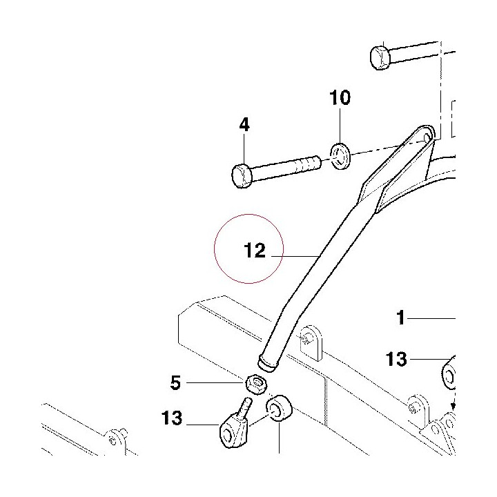 Bow, assembly 37110032BC