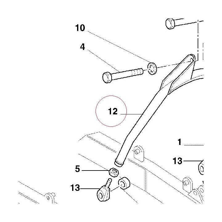 Bow, assembly 37110032BG