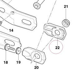 Right chain slider 37310362A