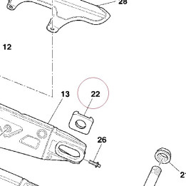 Right chain slider 37310461A