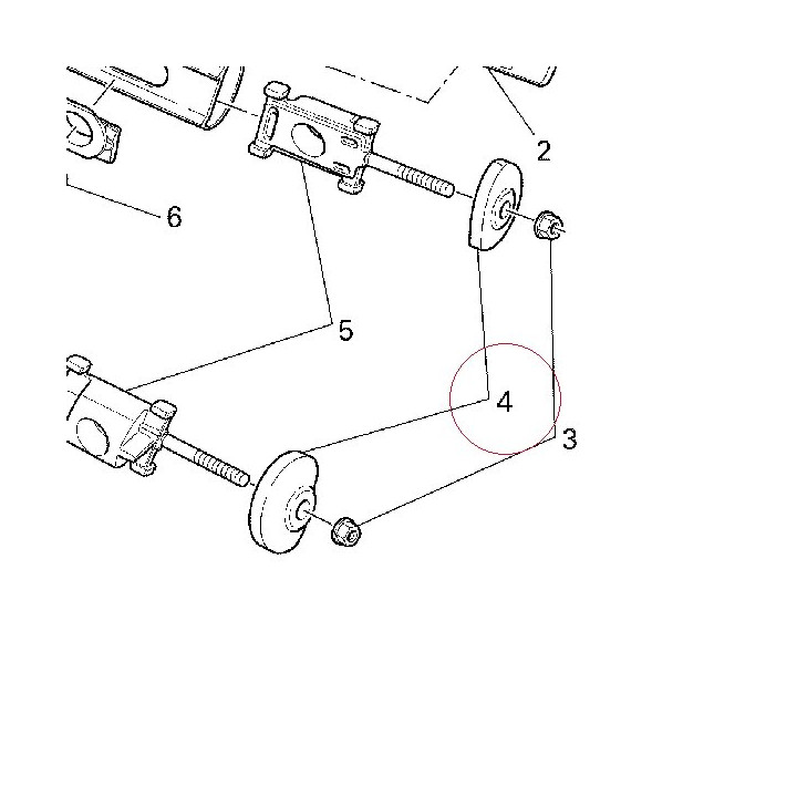 Plate chain tightener 37310551A