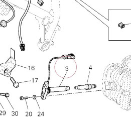 Ignition coil 38010143B