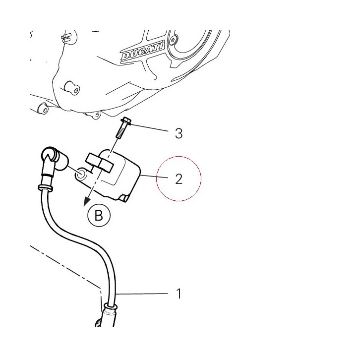 Ignition coil 38010151A