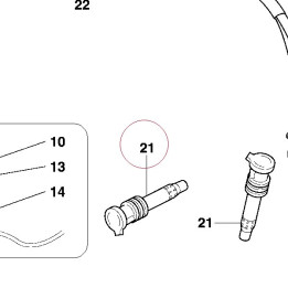 Ignition coil assembly 38040031A