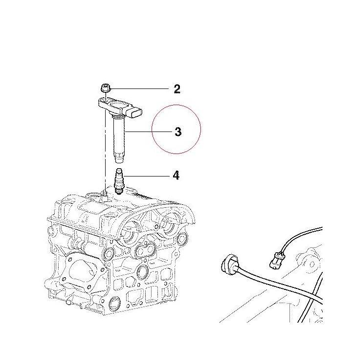 Ignition coil 38040082A