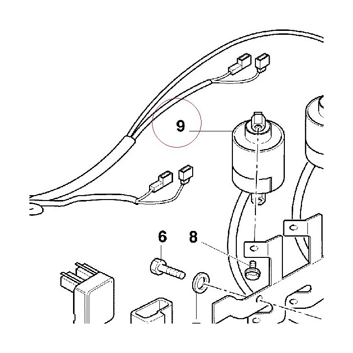 Ignition coil assembly 38040091A