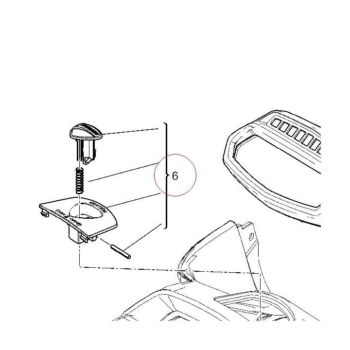 Push-button starter hands free 38320011A