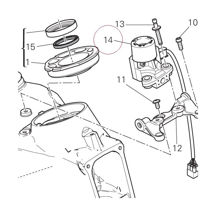 Key-operated switch 38510451B