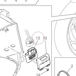 Unit shock absorbers 38510481D