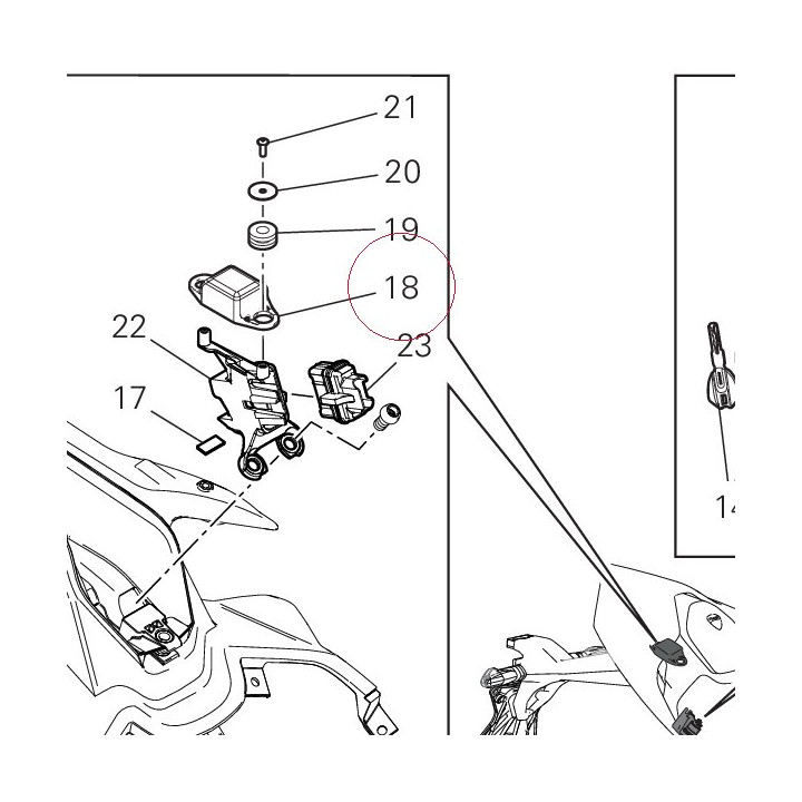 GPS control unit 38512164A