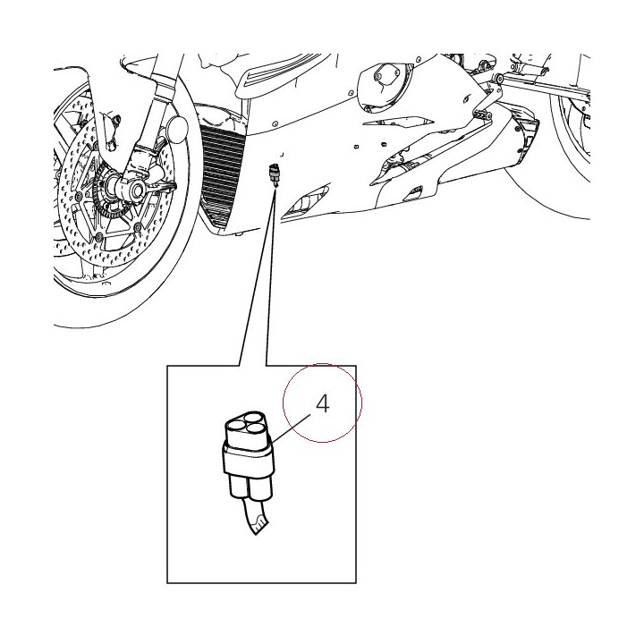 Cap, connector 38610171A