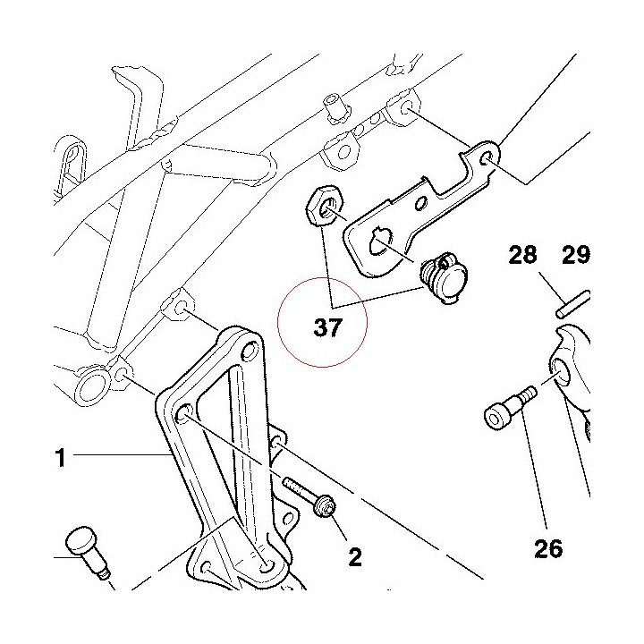 Socket, low voltage 38640131A