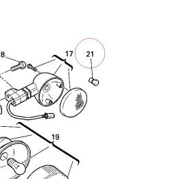Bulb 12V-10W 39040181A