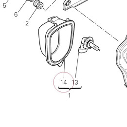 Cover, socket 39040221A