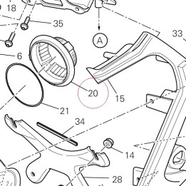 Cover, socket 39040261A