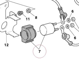 Starter relay 39740011A