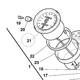 Speedometer 40140211A