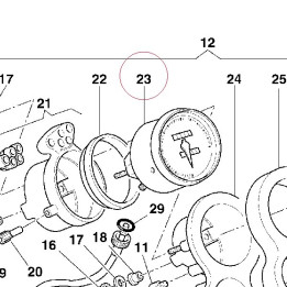 Speedometer 40140281A