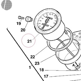 Speedometer 40140291A