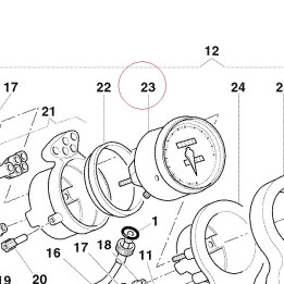Speedometer 40140311A