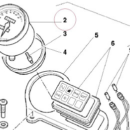 Speedometer 40140331A
