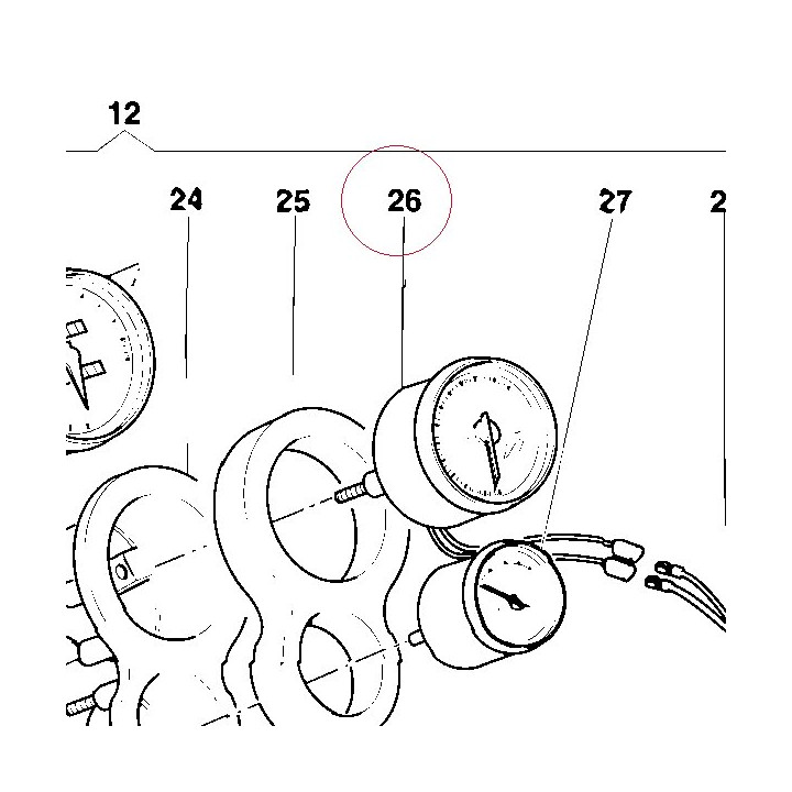 Tachometer 40240131A