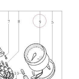 Electronic tachometer 40240141A