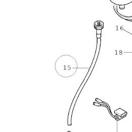 Speedometer cable 40310083A