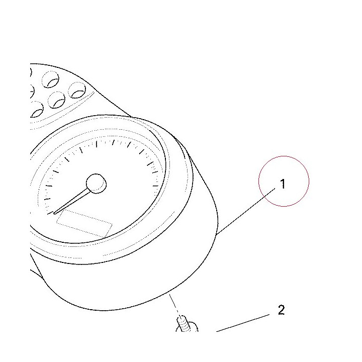 Meter, mph 40610364C