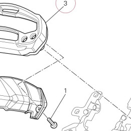 Instrument panel 40610715A